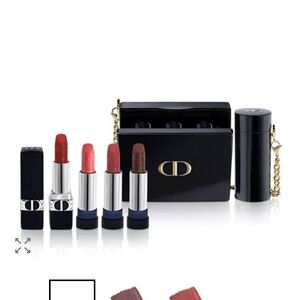 This is a Dior Rouge Dior Minaudière clutch and removable lipstick holder. 
I